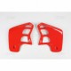 Ouïes de radiateur UFO rouge Honda 125 CR / 250 CR