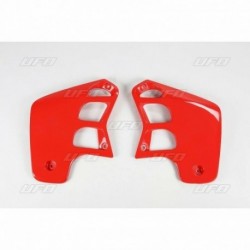Ouïes de radiateur UFO rouge Honda 125 CR / 250 CR