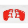 Paire d'ouïes de radiateurs UFO rouge Honda 125 CR / 250 CR
