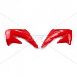 Ouïes de radiateur UFO rouge Honda 450 CRF