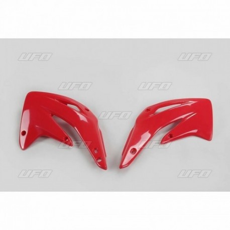 Ouïes de radiateur UFO rouge Honda 85 CR