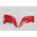 Ouïes de radiateur UFO rouge Honda 85 CR