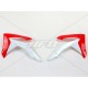 Ouies de radiateurs UFO 450 CRF Origine rouge / Blanc