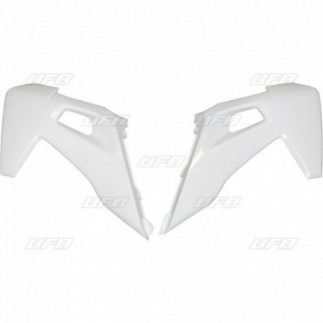 Paire d'ouïes de radiateurs UFO TC / FC 2019 à 2022 Blanc Paire d'ouïes de radiateurs UFO TC / FC 2019 à 2022 Blanc
