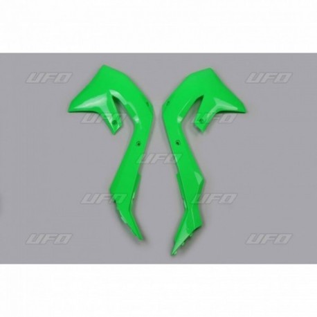 Ouies de radiateurs UFO 450 KXF 2019 à 2023 Fluo vert