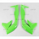 Ouies de radiateurs UFO 450 KXF 2016 à 2018 Fluo Vert