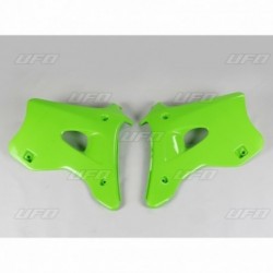 Ouies de radiateurs UFO 125 KX / 250 KX 1994 à 1998 Vert