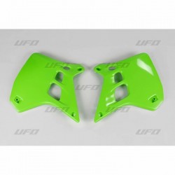Paire d'ouïes de radiateurs UFO 250 KX 1990 à 1991 Vert