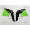 Paire d'ouïes de radiateurs UFO vert Kawasaki 250 KXF
