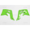 Paire d'ouïes de radiateurs UFO 450 KXF 2012 à 2015 Vert