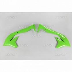 Ouies de radiateurs UFO 450 KXF 2016 à 2018 Vert
