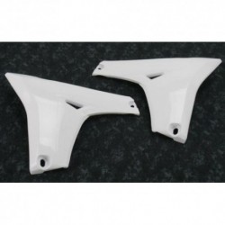 Ouïes inférieur de radiateur UFO blanc Yamaha 450 YZF