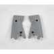Ouïes inférieures de radiateur UFO graphite Husqvarna WR/125 CR/250