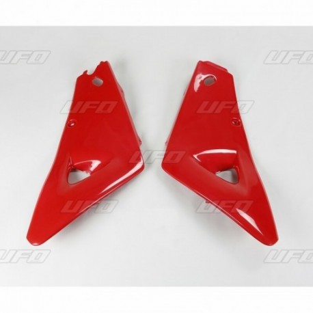 Paire d'ouïes de radiateurs UFO Husqvarna Rouge Paire d'ouïes de radiateurs UFO Husqvarna Rouge