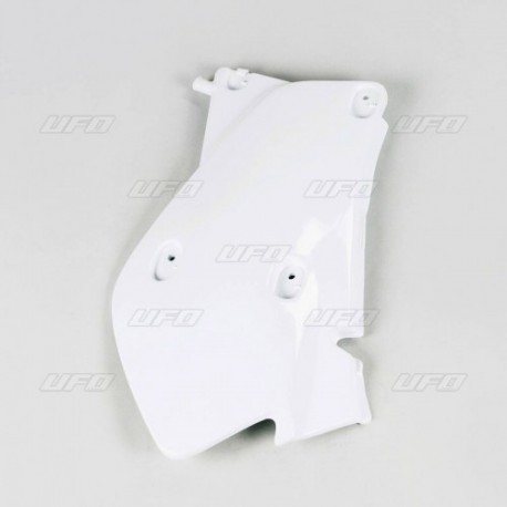 Plaque latérale gauche UFO blanc Honda 650 XR