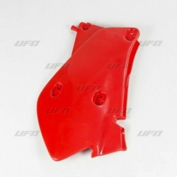 Plaque latérale gauche UFO rouge Honda 650 XR