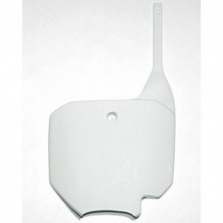 Plaque avant UFO HONDA 150 CRF Blanc