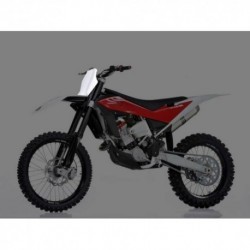 Plaque avant UFO Husqvarna Blanc