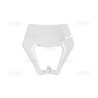 Face plastique de plaque phare UFO EXC 2020 à 2023 Blanc