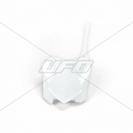 Plaque numéro frontale UFO blanc Honda 250 CRF / 450 CRF Plaque numéro frontale UFO blanc Honda 250 CRF / 450 CRF