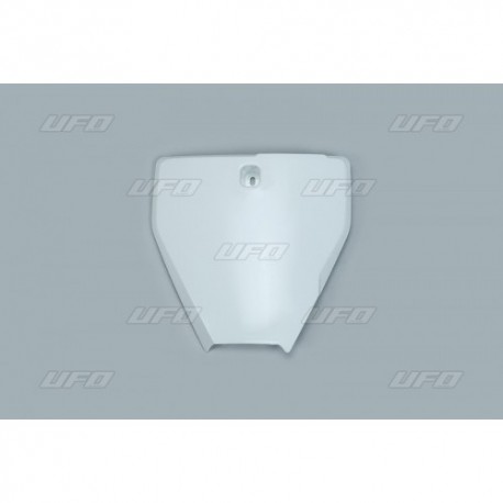 Plaque numéro frontale UFO blanc Husqvarna 85 TC Plaque numéro frontale UFO blanc Husqvarna 85 TC