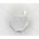 Plaque numéro frontale UFO blanc Kawasaki 125 KX / 250 KX