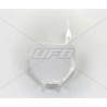 Plaque numéro frontale UFO blanc Kawasaki 125 KX / 250 KX