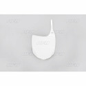 Plaque numéro frontale UFO blanc Kawasaki 250 KXF / 450 KXF