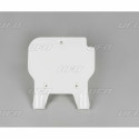 Plaque numéro frontale UFO blanc Kawasaki 80 KX
