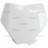 Plaque numéro frontale UFO blanc KTM SX / SXF