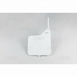 Plaque numéro frontale UFO blanc Suzuki 125 RM / 250 RM