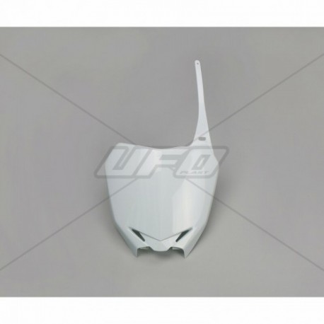 Plaque avant UFO 250 RMZ / 450 RMZ Blanc