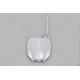 Plaque avant UFO 250 YZF / 250 WRF 19- 450 18- Blanc