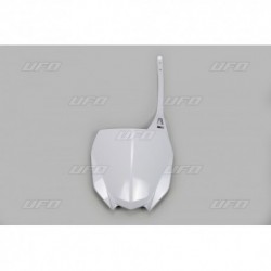 Plaque avant UFO 250 YZF / 250 WRF 19- 450 18- Blanc