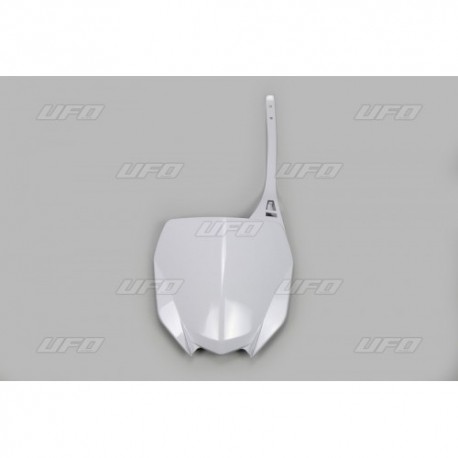 Plaque avant UFO 250 YZF / 250 WRF 19- 450 18- Blanc