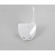 Plaque numéro frontale UFO blanc Yamaha 85 YZ