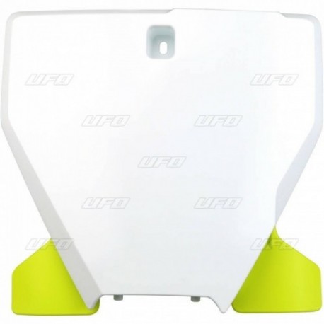 Plaque avant UFO Husqvarna Blanc