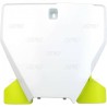Plaque numéro frontale UFO Husqvarna Blanc