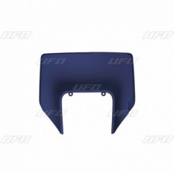 Plaque numéro frontale UFO bleu Husqvarna FE / TE