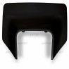 Face plastique de plaque phare UFO PLAST Husqvarna Noir