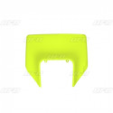 Plaque phare UFO Husqvarna 20 Fluo Jaune