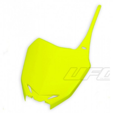 Plaque avant UFO RMZ 2014 à 2017 Fluo Jaune