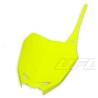 Plaque numéro frontale UFO RMZ 2014 à 2017 Fluo Jaune
