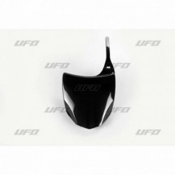 Plaque numéro frontale UFO noir Kawasaki 250 KXF