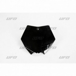 Plaque avant UFO KTM SX 2007 Noir