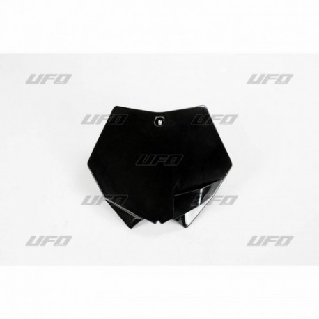 Plaque avant UFO KTM SX 2007 Noir