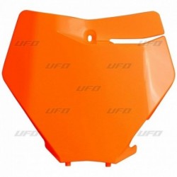 Plaque avant UFO SX / SXF 2019 à 2022 Fluo Orange
