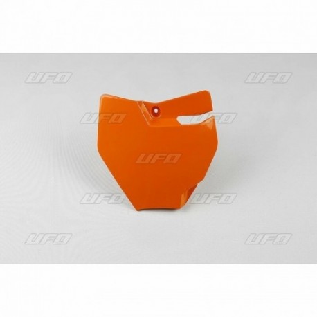 Plaque avant UFO KTM 65 SX 2016 à 2023 Orange