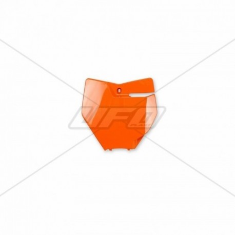 Plaque avant UFO SX / SXF 2016 à 2022 Orange