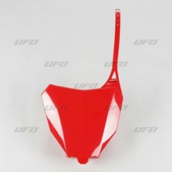 Plaque avant UFO 450 CRF R/RX 2017 - Rouge